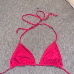 Aerie triangle bikini top